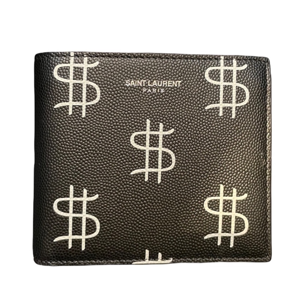 Saint Laurent Money Sign Wallet